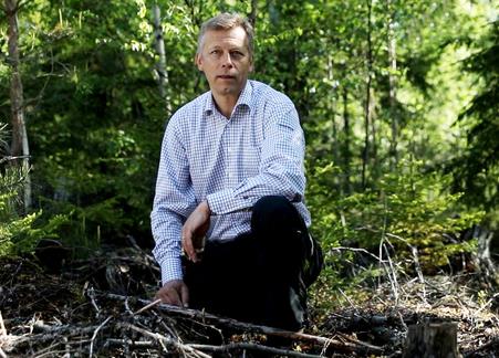 Lennart Svensson - nationell skogsskadesamordnare. Foto: Camilla Zilo